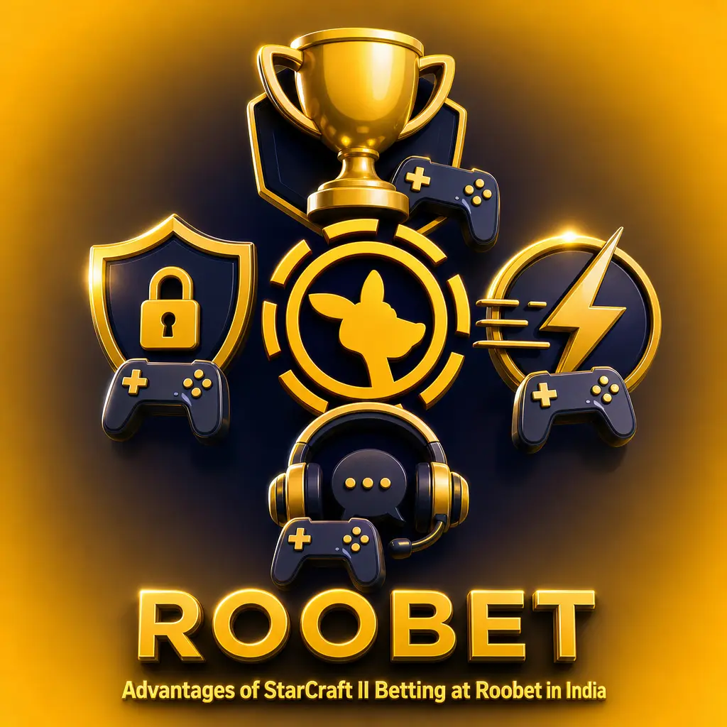 Advantages of StarCraft II betting at Roobet India: shared balance, crypto payments, mobile access, and live chat support