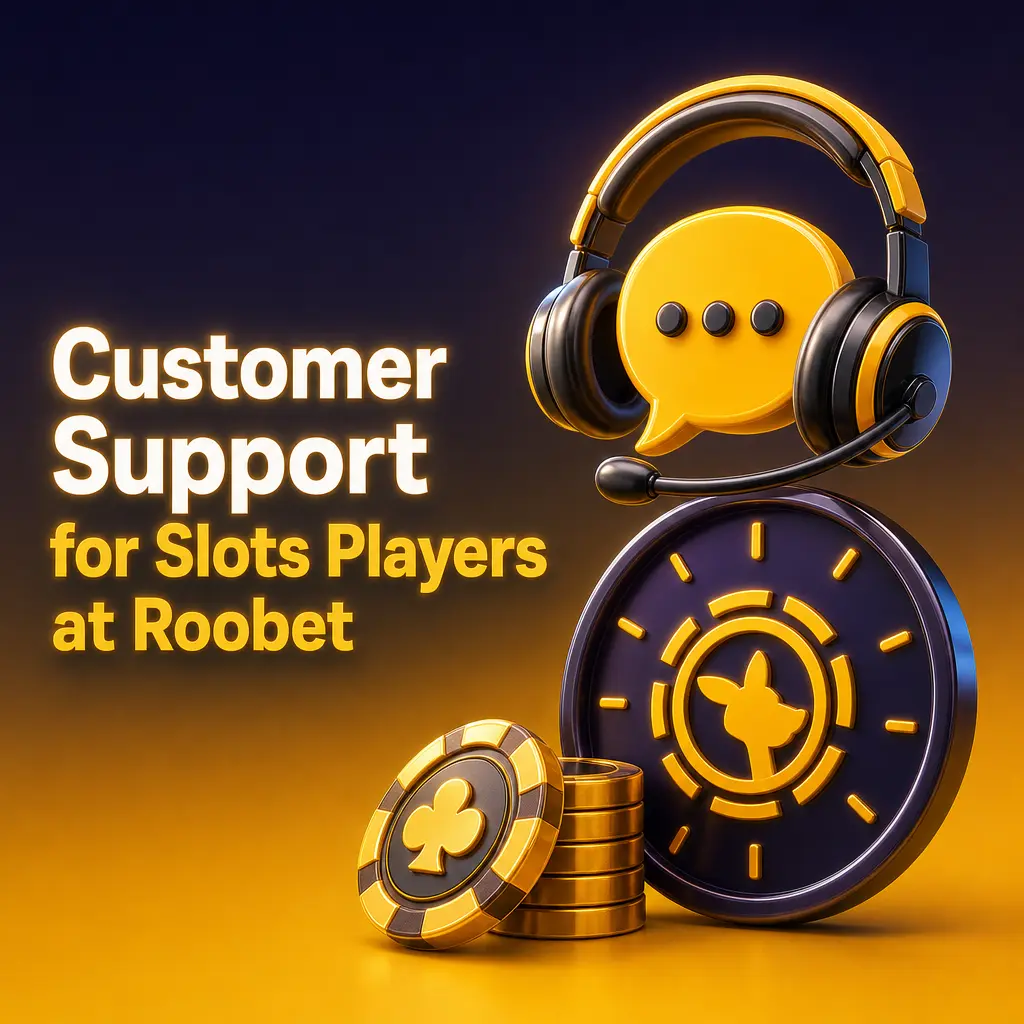 Roobet customer support options for slots players in India, including live chat, email, and help centre articles