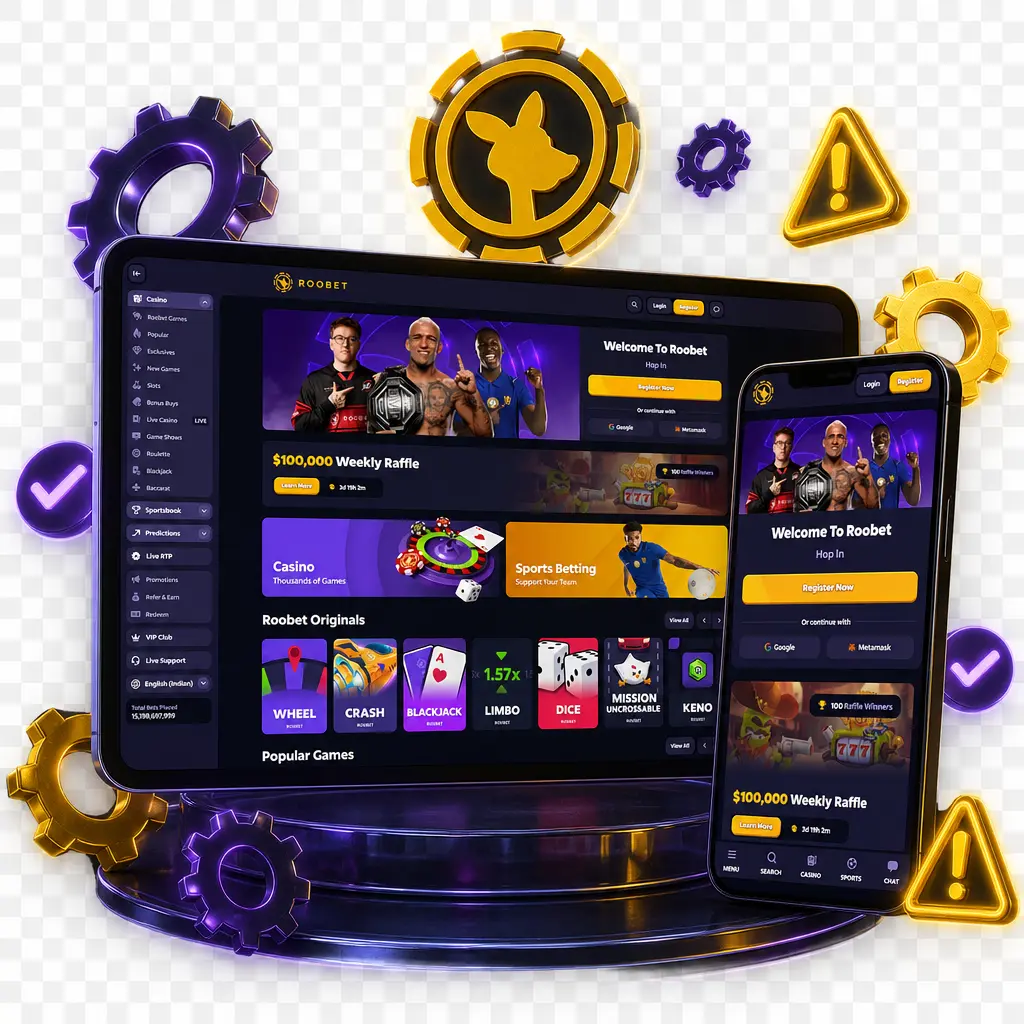 Troubleshooting guide for common Roobet registration problems and solutions for players in India