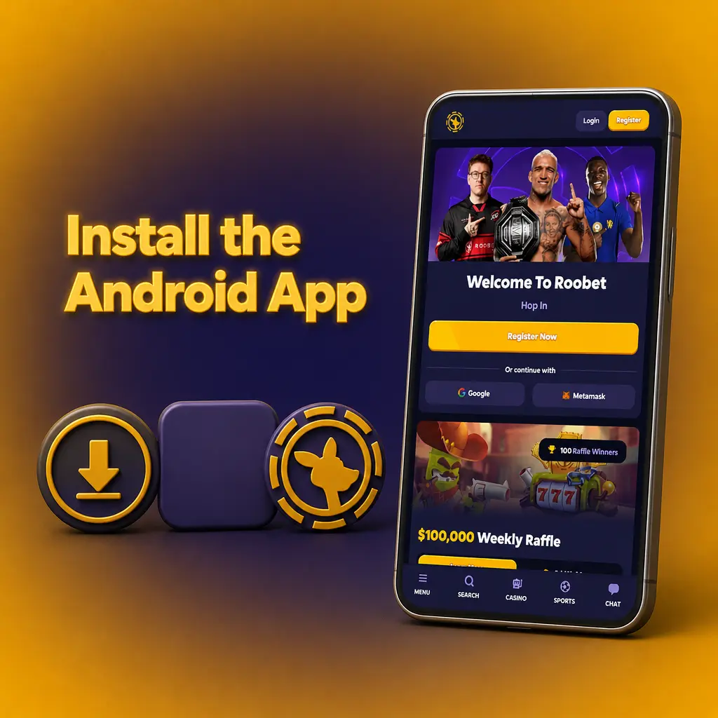 Step-by-step guide to install the Aviator Roobet Android APK and log in to play the game