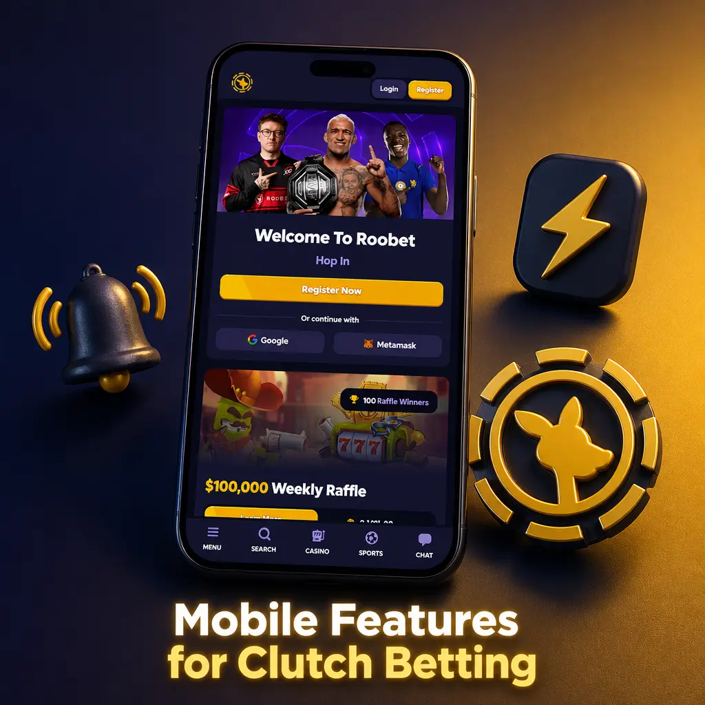 Mobile and web app features for CS2 betting: live odds, quick bet slip, cash out, and account access on Android and iOS.