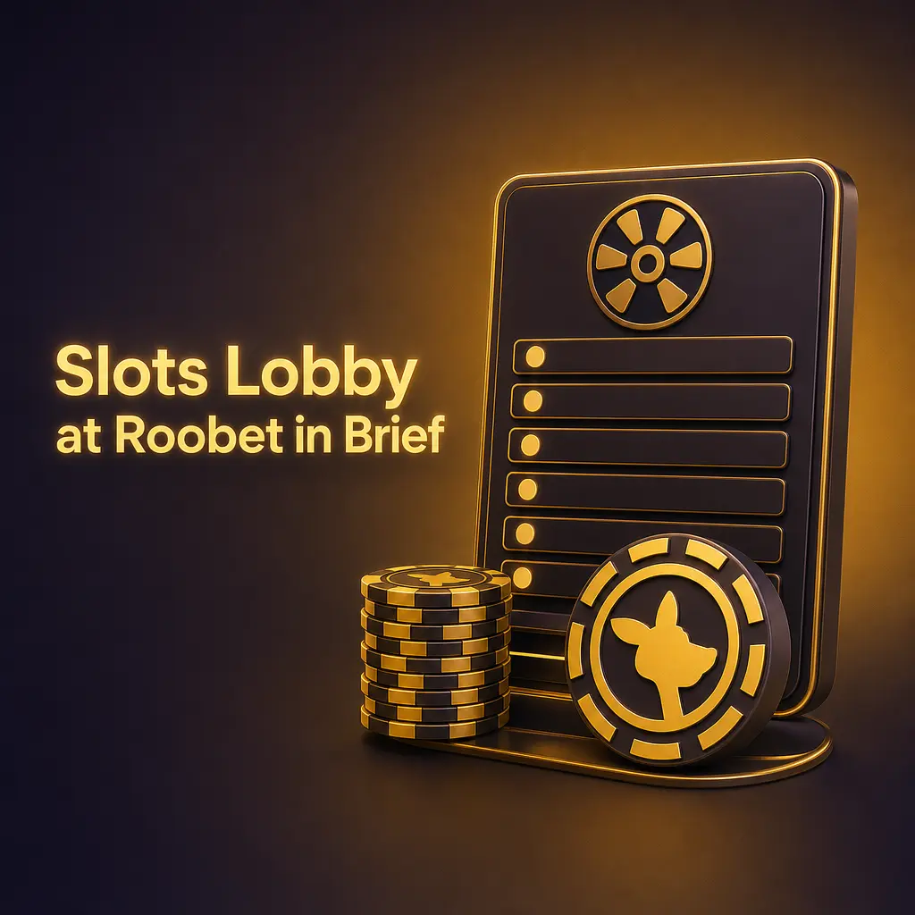Roobet slots lobby showing video slots, jackpot games, and bonus buy titles from Pragmatic Play and other top providers