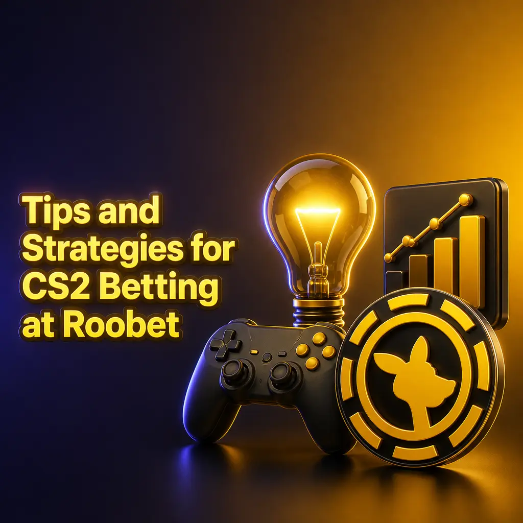 Tips and strategies for disciplined CS2 betting at Roobet, covering bankroll, maps, rosters, odds and record keeping.