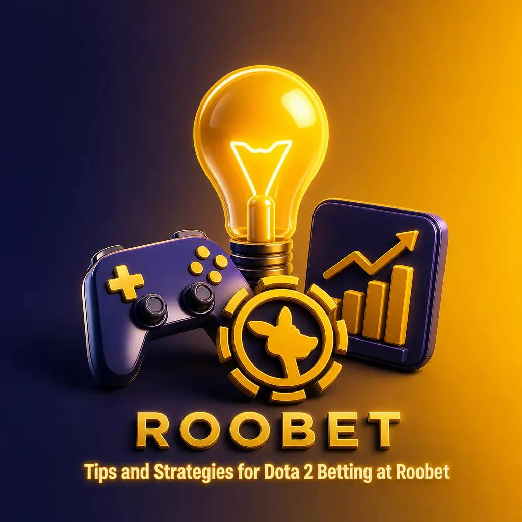 Dota 2 betting tips at Roobet: bankroll discipline, form checks, odds tracking, roster changes, and patch awareness.